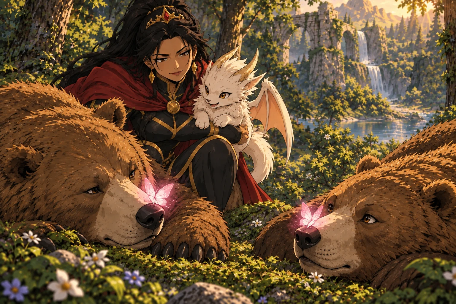 The sign — scene from The sign in the forest
