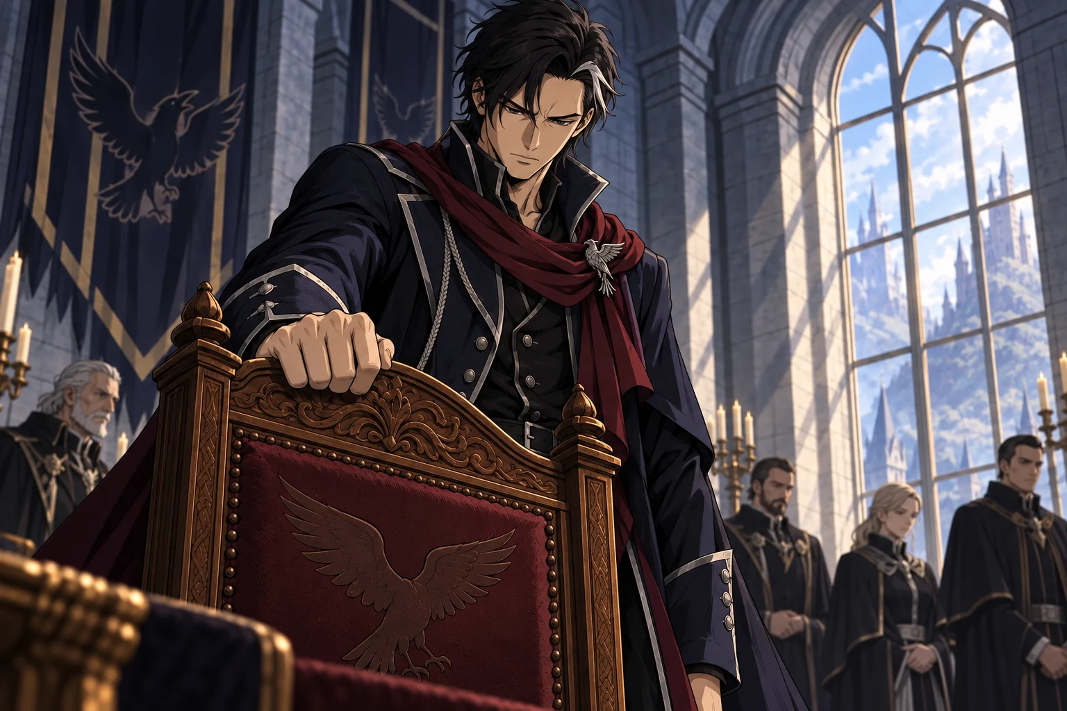 Arthur's seat — scene from The divided kingdom