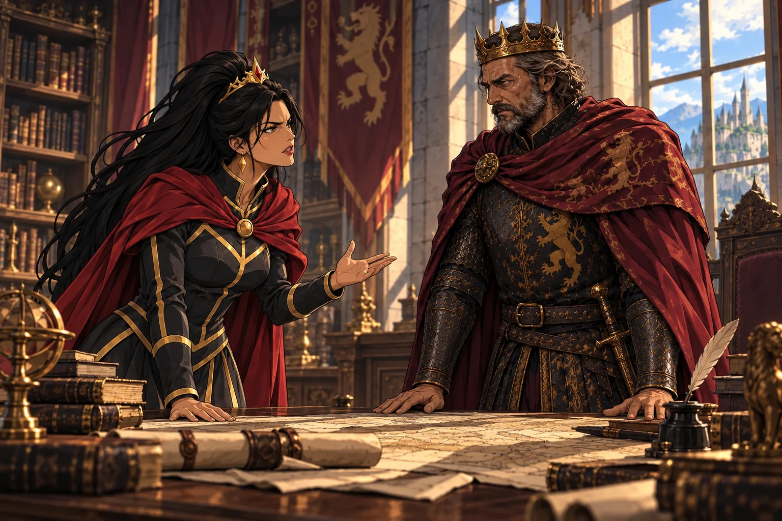 The search continues — scene from Aurora's promise