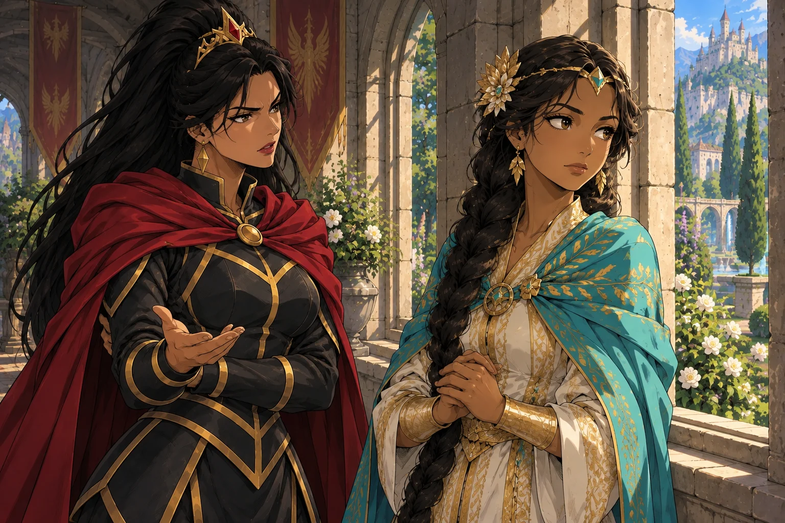 On the way to the truth — scene from Aurora's promise