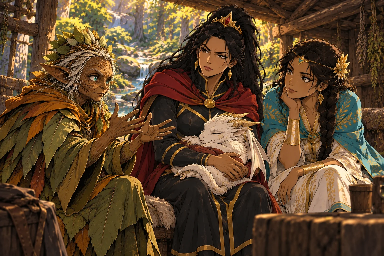 What lies in the cave — scene from Aurora's promise