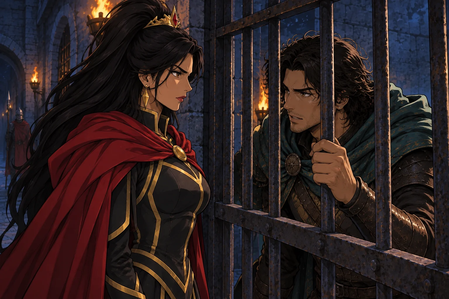An ambition revealed — scene from The closed passage